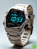 GSW-2M2110-WA-1DR Black Silver Watch.