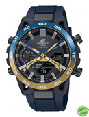 ECB-2100HR-1ADR Bluetooth Analog-Digital Blue Dial Men’s Watch.