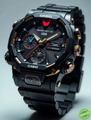 ECB-200J01 HR-1ADR Bluetooth Analog-Digital Black Dial Watch.